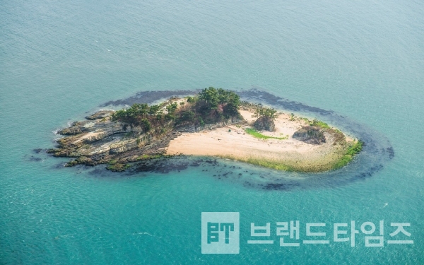 씨앗섬 사천만 경남, 사진제공 : TSPO신특수사진연구소