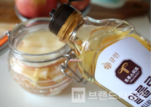 알룰로스 감미료의 떠오르는 브랜드 큐원 트루스위트/사진제공=삼양사