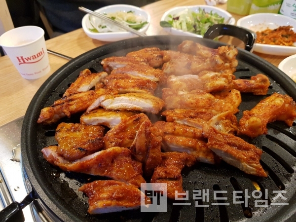 해온 춘천식숯불닭갈비/사진=브랜드타임즈