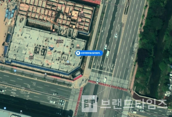 충남 천안시 불당동에 있는 선경지명 부동산 공인중개 사무소/사진=네이버 위성사진
