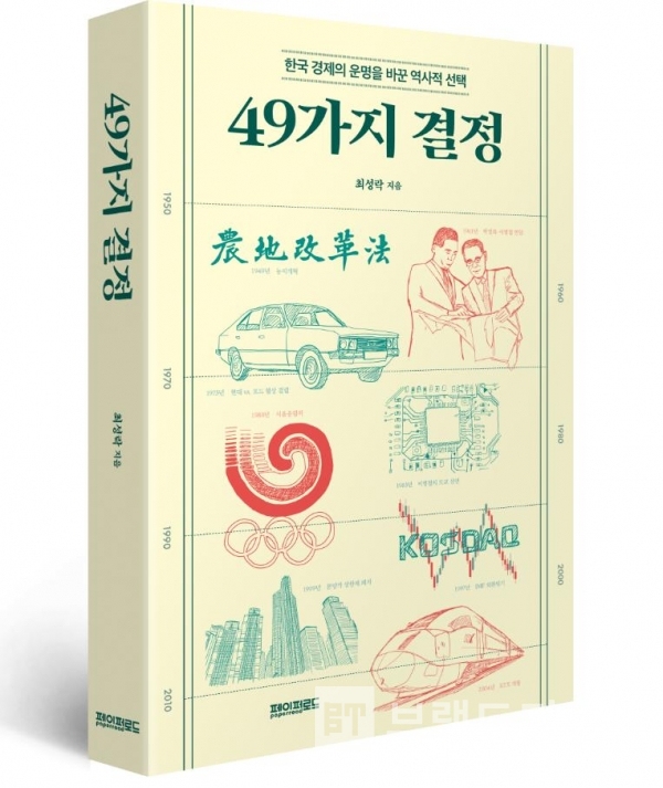 최성락 교수의 “대한민국 경제의 운명을 바꾼 역사적 선택, 49가지 결정”(페이퍼로드)/사진=페이퍼로드
