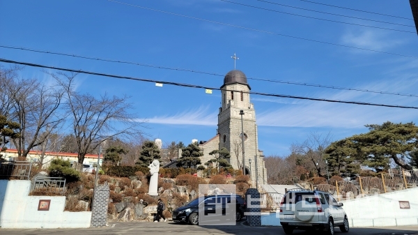 국가등록문화재 371호 횡성성당/사진=브랜드타임즈