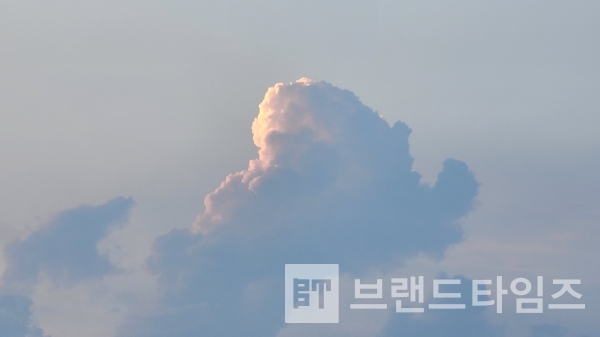 킹콩을 닮은 구름/사진=브랜드타임즈®