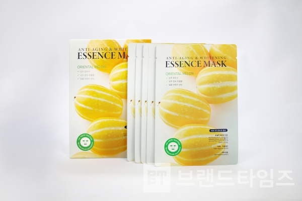 성주군 월항농협 참외 마스크팩/사진=월항농업협동조합