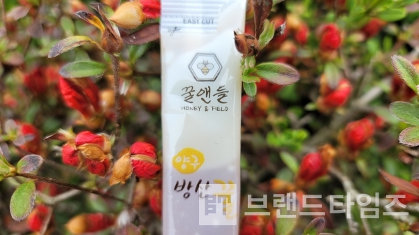 농업회사법인 위드팜㈜의 농산물 로컬브랜드 꿀앤들® 방산꿀 /사진=브랜드타임즈®