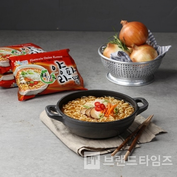 합천군 농산물 공동브랜드 ‘해와인®’ 양파라면/사진=농업회사법인 합천유통㈜