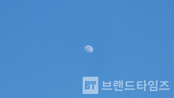 낮 달/사진=브랜드타임즈®