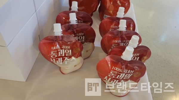 예당식품 맘스초이스 통과일쥬스/사진=브랜드타임즈