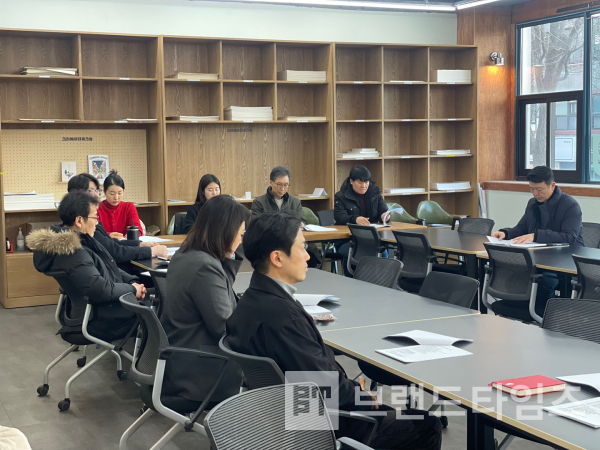 (사)한국폰트협회(회장 정석원)가 지난 02월 20일(목) 서울인쇄센터에서 정기총회를 개최했다/사진=도시브랜드연구소 강병호 대표