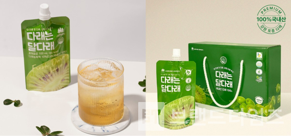순토백®과 전략적 제휴를 맺은 토종다래 과채주스 ‘다래는달다래®’/사진=다래는달다래®